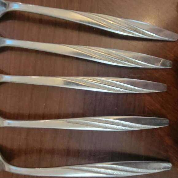 Oneidacraft Surf Maid stainless Vintage 21-Piece Stainless Steel Flatware Set - - Picture 2 of 11